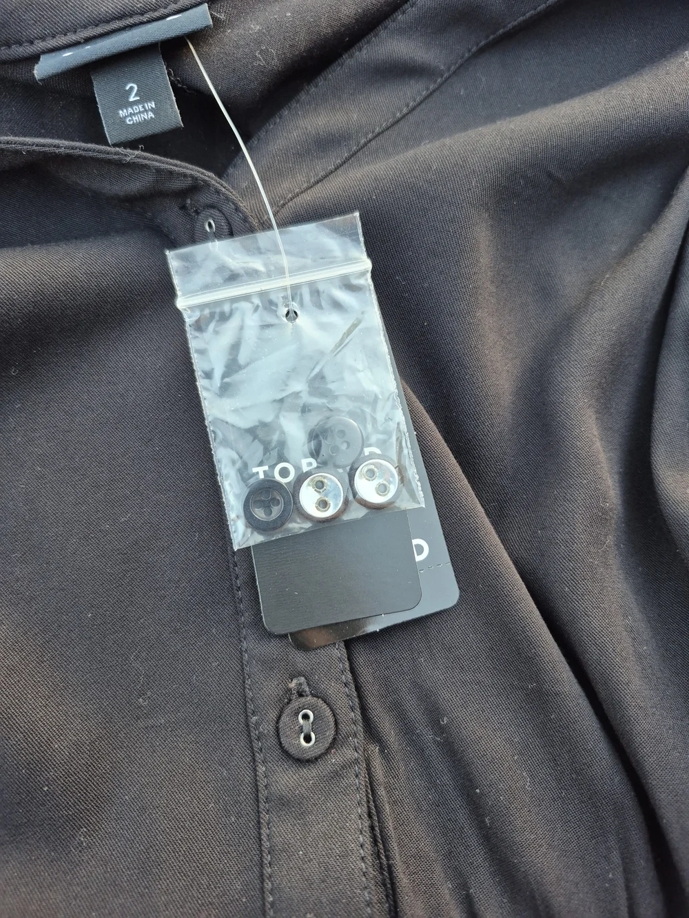 torrid Black Button-Front Midi Dress - Picture 6 of 6